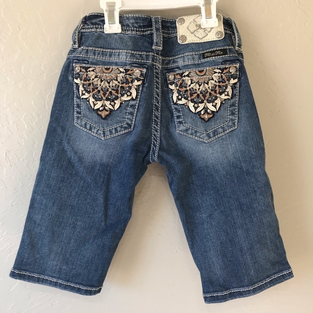 Miss Me Bermuda Jean Shorts